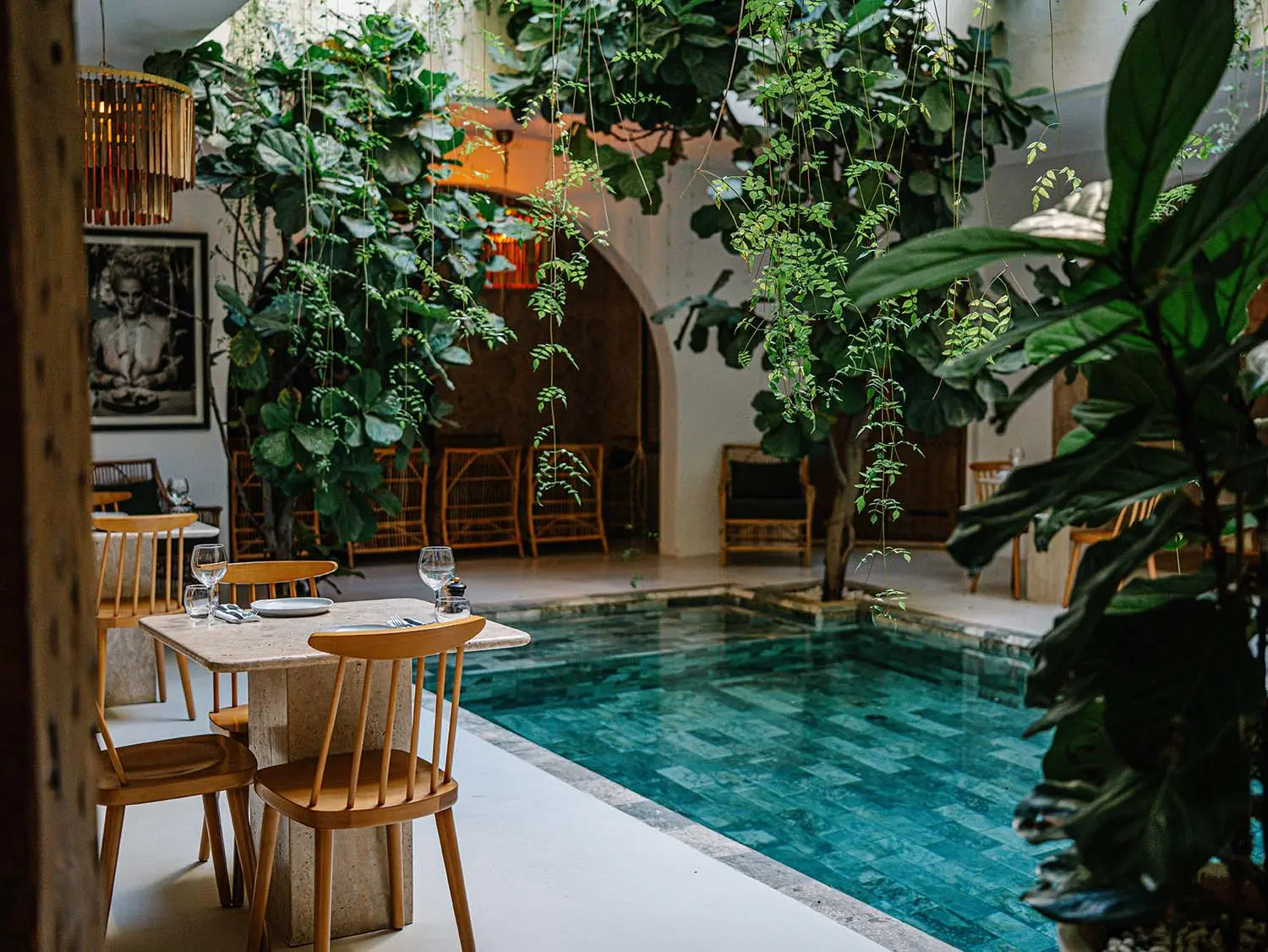 Traditional Moroccan Riad Experience in Luxury Immerse yourself in an authentic traditional Moroccan riad experience, blending historic Medina architecture with modern luxury and quiet comfort.